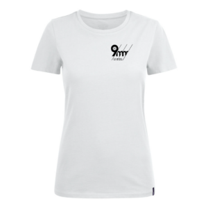 2124008 American U T-Shirt Damen inkl. Brust- und Rückendruck