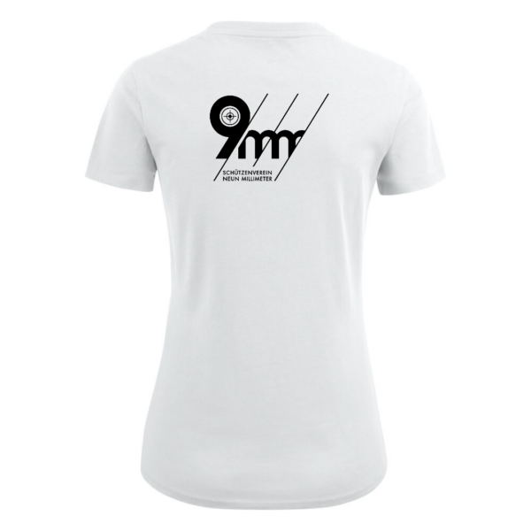 2124008 American U T-Shirt Damen inkl. Brust- und Rückendruck – Bild 2