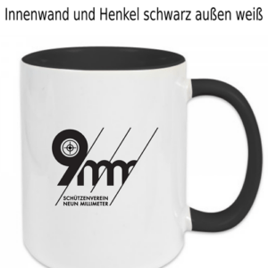 1001 Keramiktasse TTH-ST-AR mit Druck Logo SV 9mm