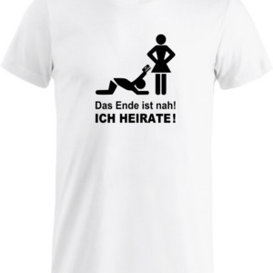 Poltershirt Das Ende ist Nahe