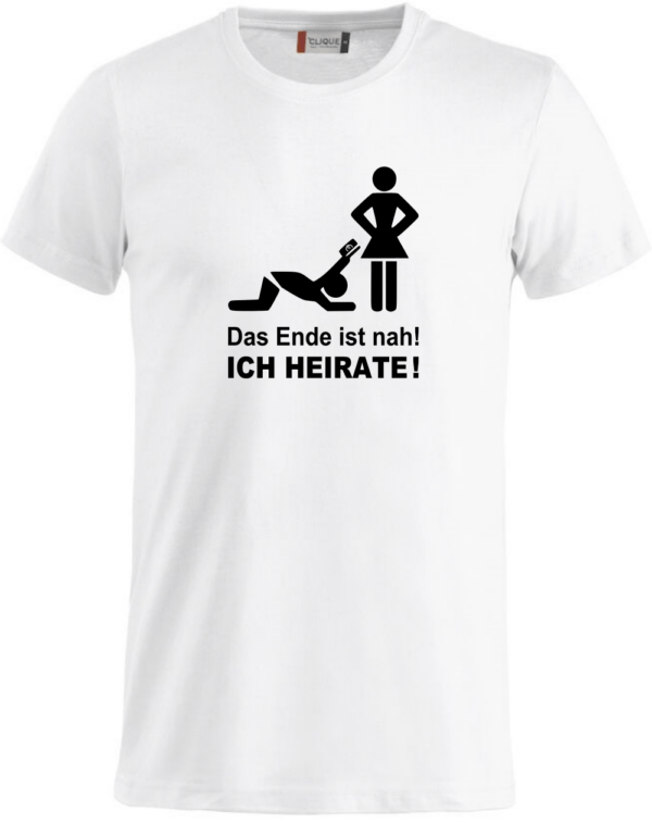 Poltershirt Das Ende ist Nahe
