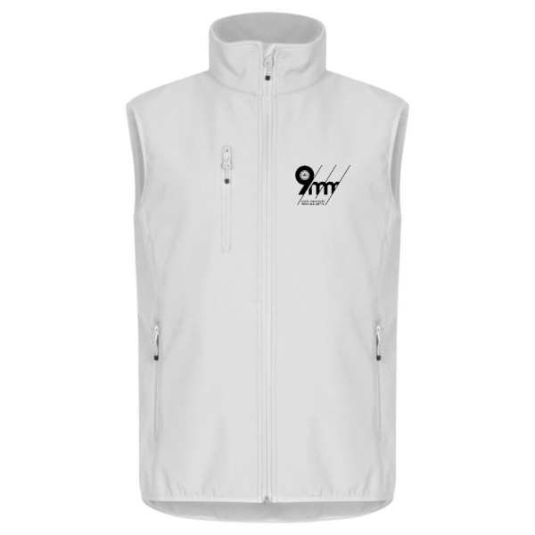 0200911 Classic Softshellgilet Herren inkl. Brustdruck – Bild 2