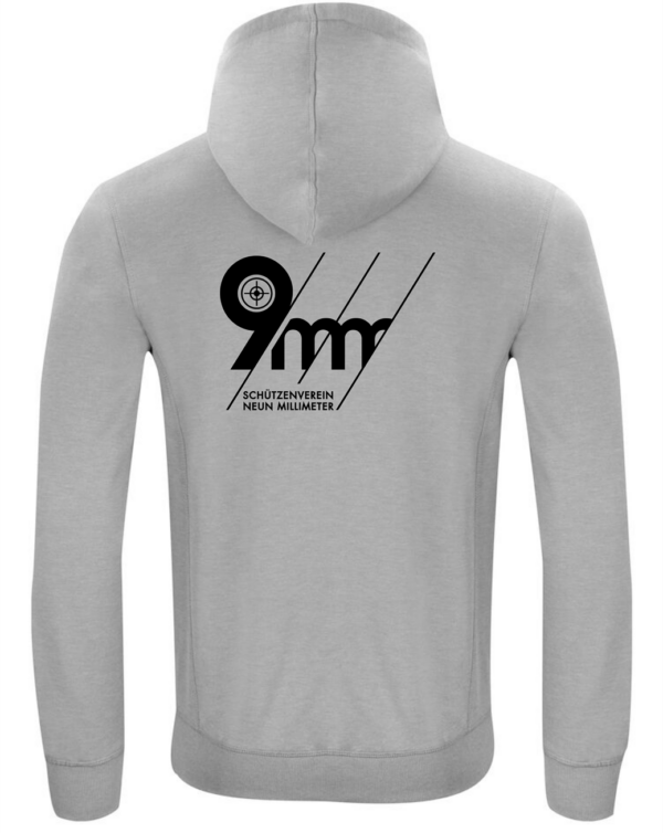 021044 Classic Hoody Full Zip Herren inkl. Brust- und Rückendruck – Bild 4