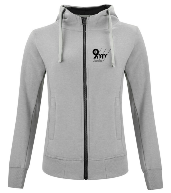 021045 Classic Hoody Full Zip Damen inkl. Brust- und Rückendruck – Bild 3