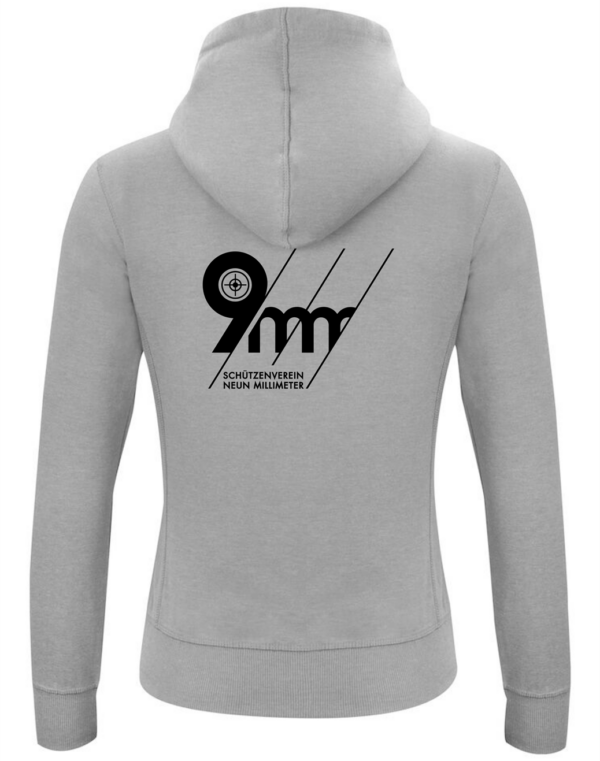 021045 Classic Hoody Full Zip Damen inkl. Brust- und Rückendruck – Bild 4