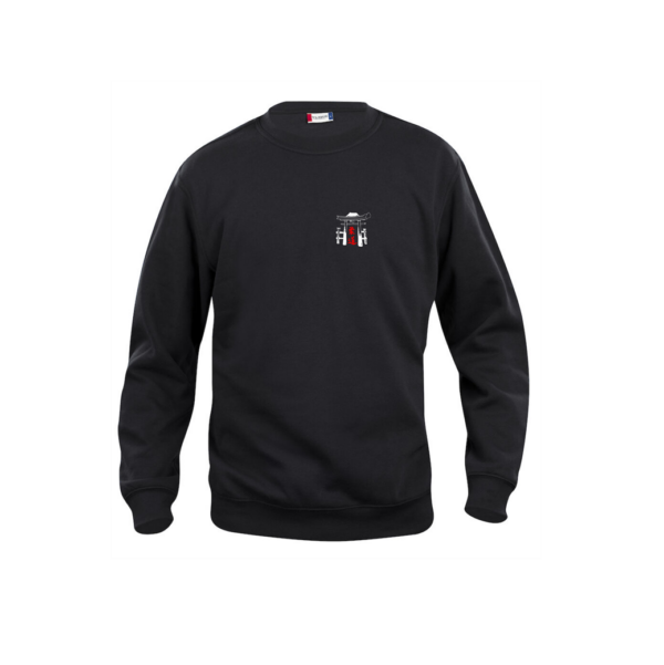 021020 Basic Sweater Junior inkl. Brust- und Rückendruck