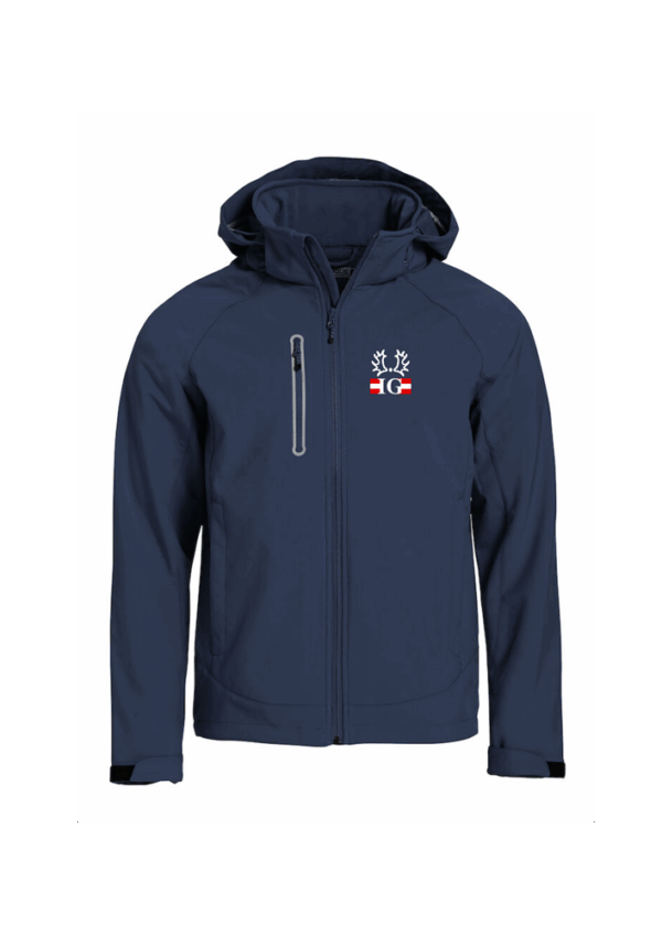 020927 Milford Softshelljacke Herren inkl. Brust-und Rückenstick