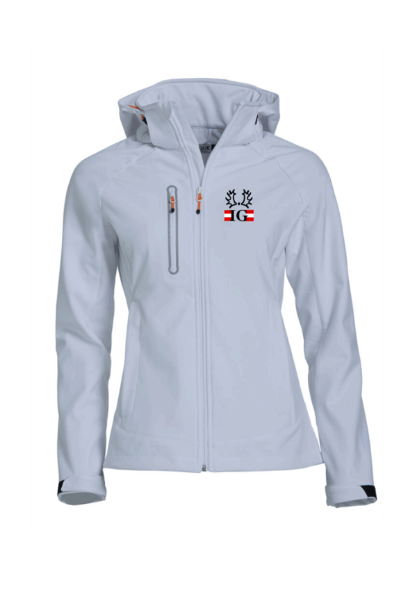 020928 Milford Softshelljacke Damen inkl. Brust-und Rückenstick