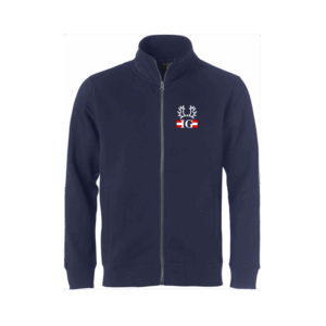 021048 Sweatjacket Fullzip Herren inkl. Brust-und Rückenstick
